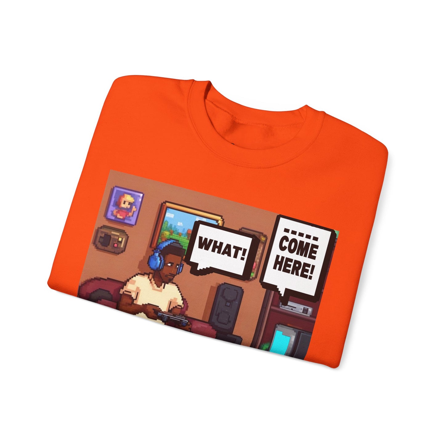 I'm trying to play the game Crewneck Sweatshirt