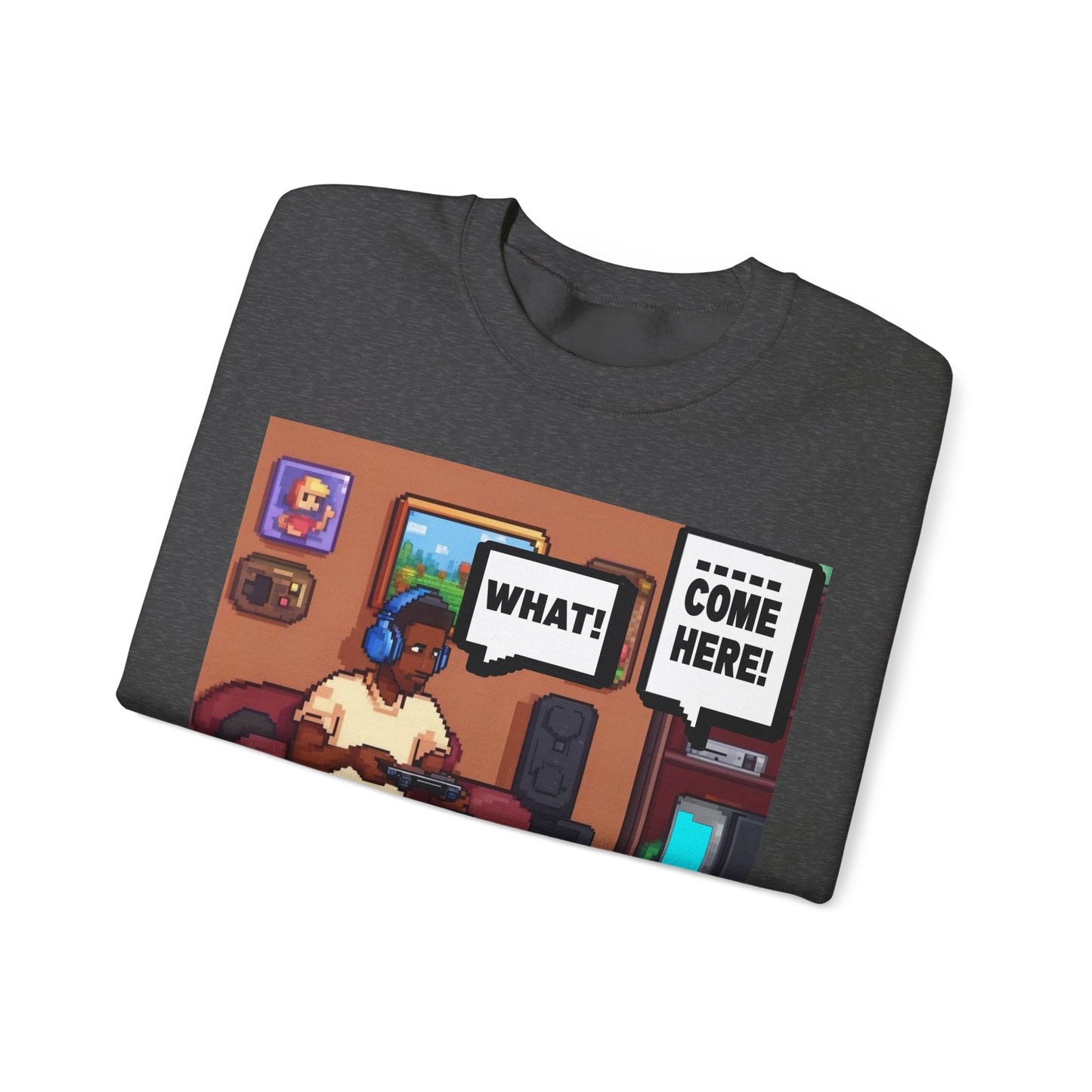 I'm trying to play the game Crewneck Sweatshirt