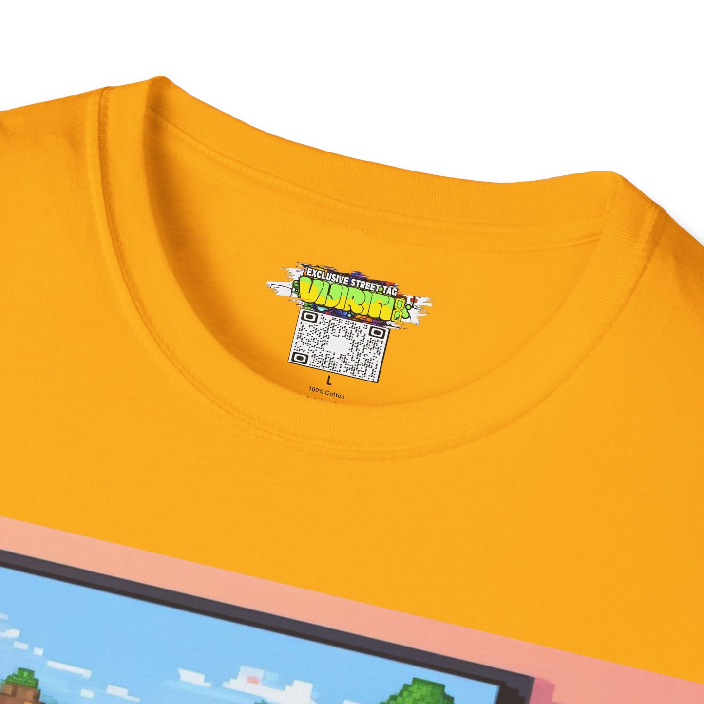 Pixel Art Girl Gamer Here T-Shirt | Vintage Video Game Shirt, Unisex Graphic Tee, Retro Gaming Apparel, Perfect for Gamers & Gift Ideas