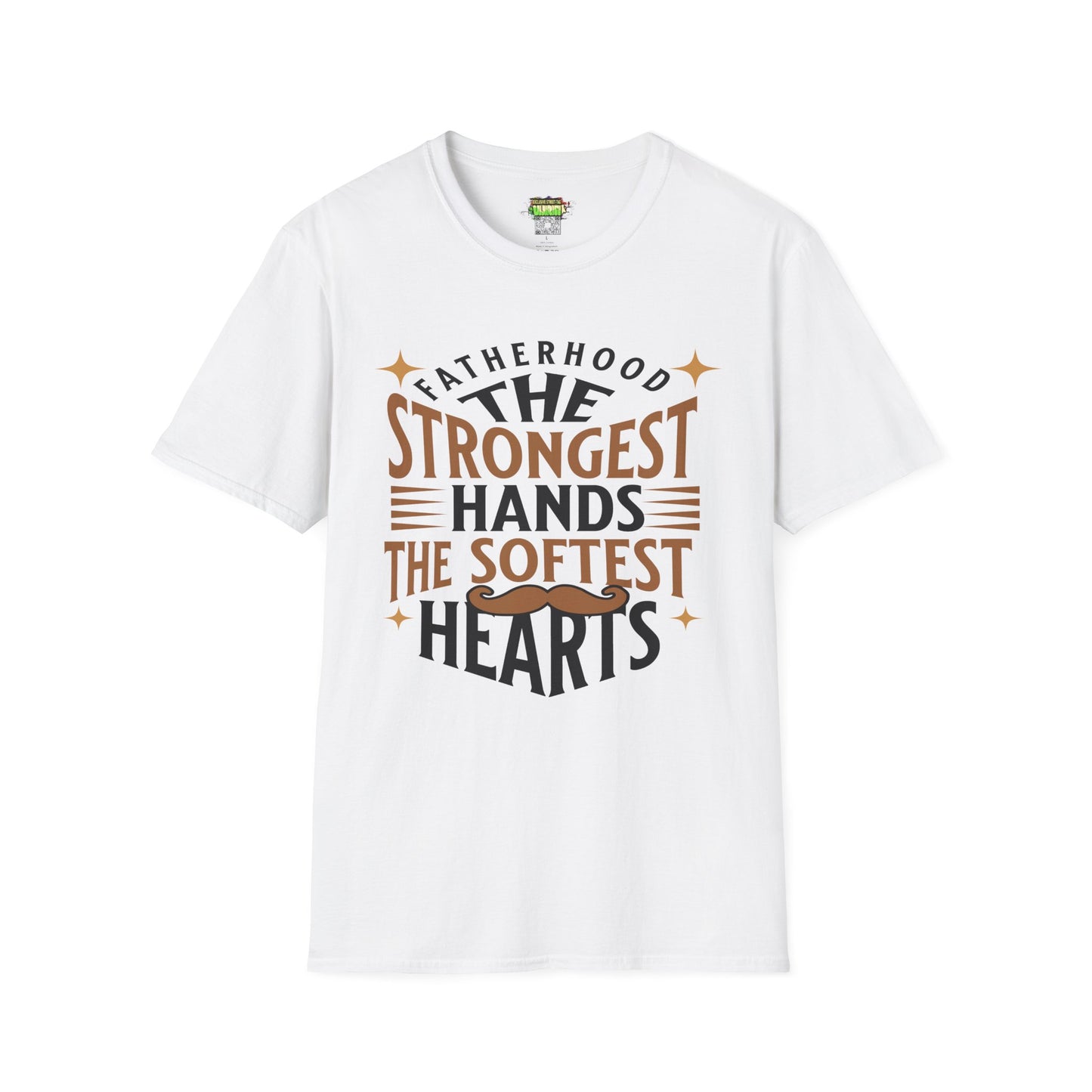 Fatherhood T-Shirt, Softstyle Tee for Dads, Gifts for Father's Day, Casual Wear, Unique Men’s Apparel, Family Celebration Top