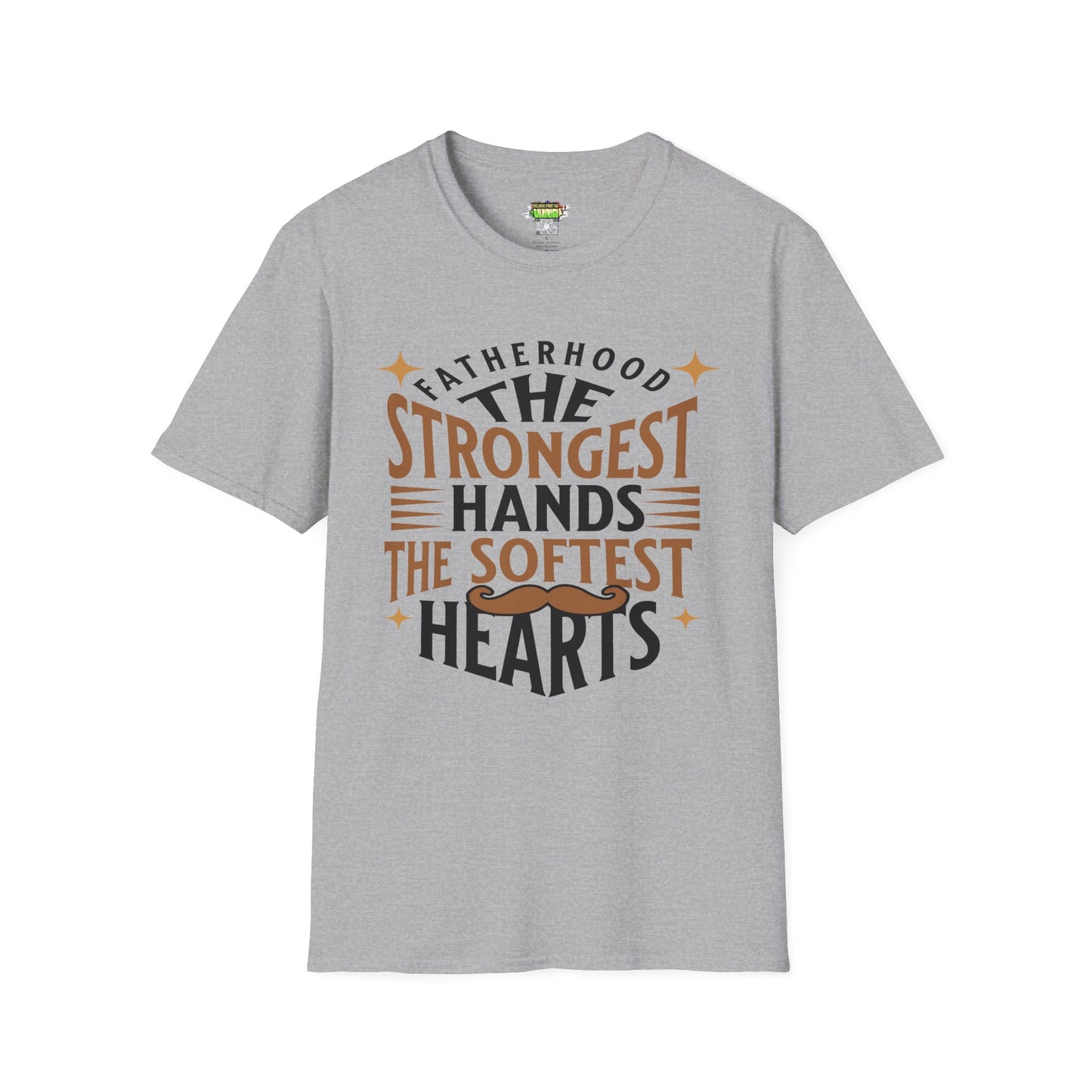 Fatherhood T-Shirt, Softstyle Tee for Dads, Gifts for Father's Day, Casual Wear, Unique Men’s Apparel, Family Celebration Top