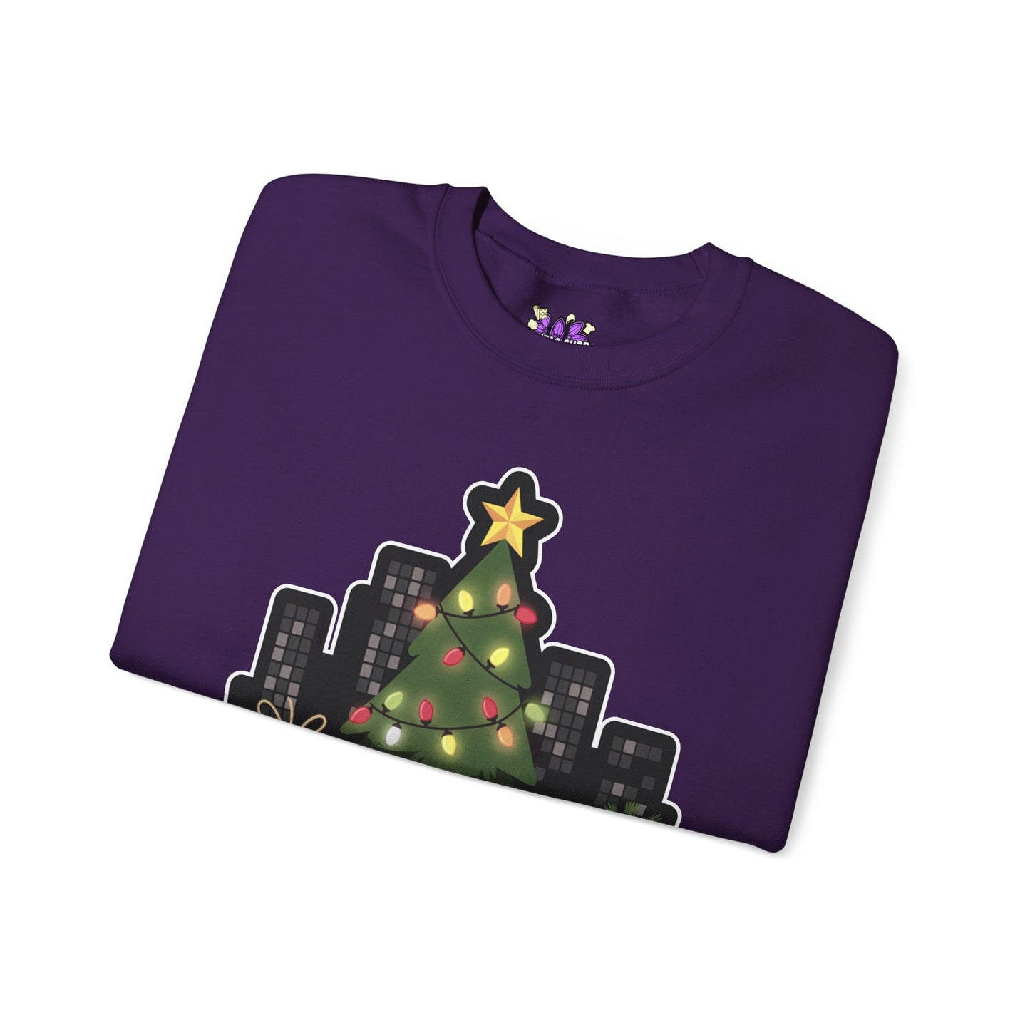 Detroit Christmas Crewneck Sweatshirt