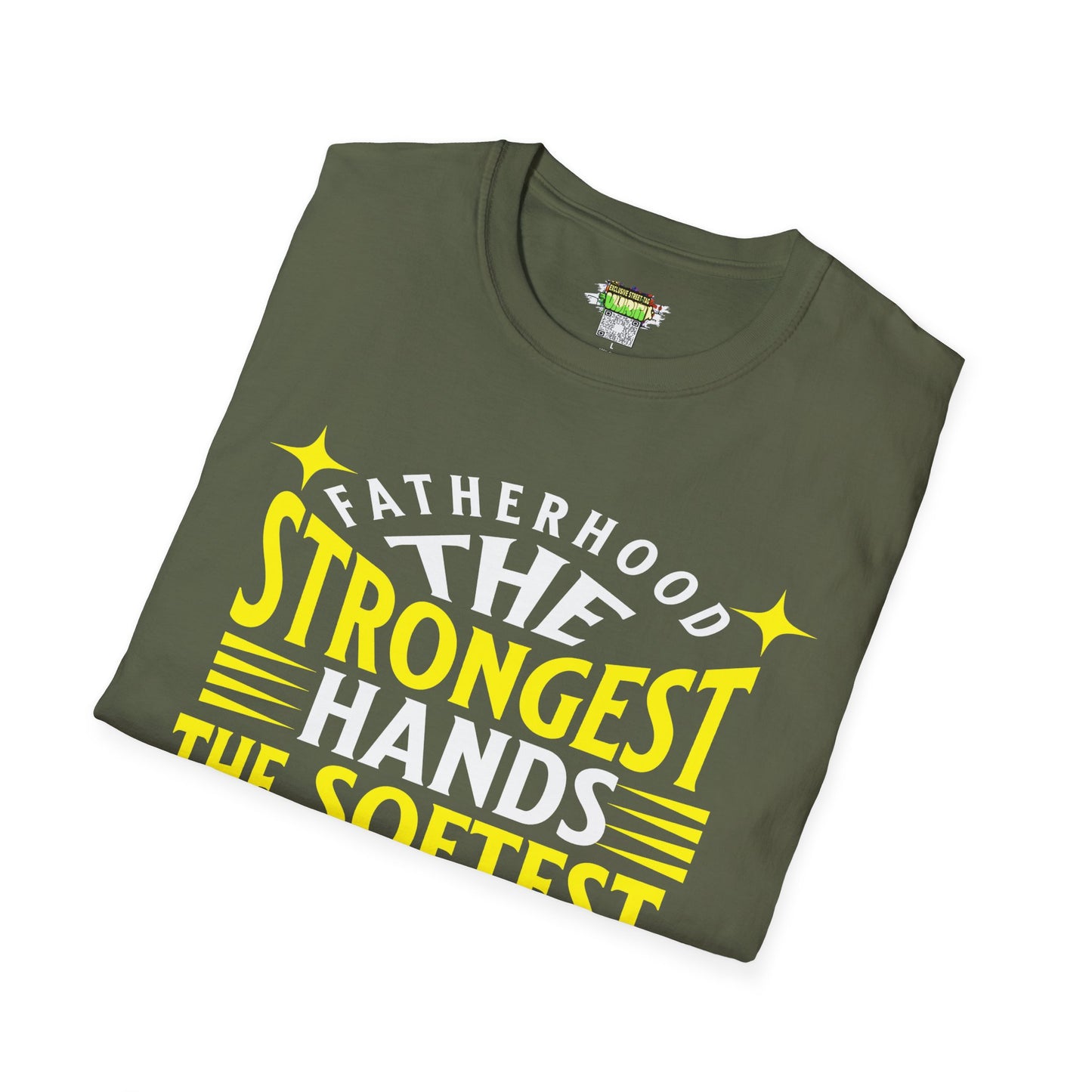 Fatherhood T-Shirt, Softstyle Tee for Dads, Gifts for Father's Day, Casual Wear, Unique Men’s Apparel, Family Celebration Top