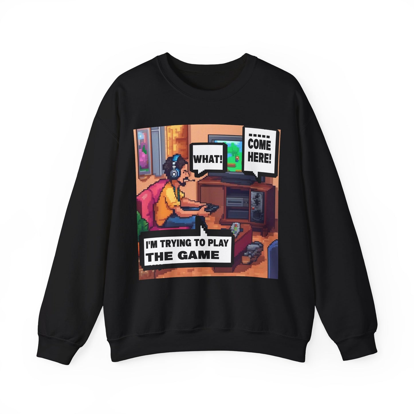 I'm trying to play the game 3 Crewneck Sweatshirt