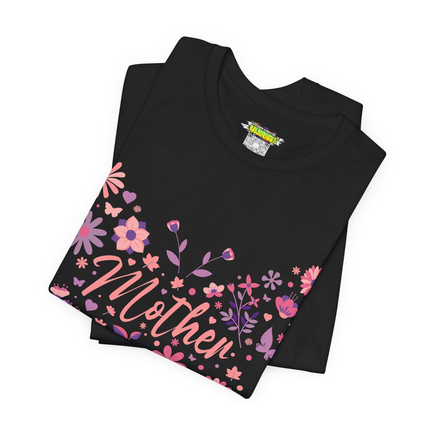 Butterfly Mother T-Shirt, Unisex Tee for Mom, Floral Gift, Birthday Present, Mother's Day Apparel, Cute Butterfly Design