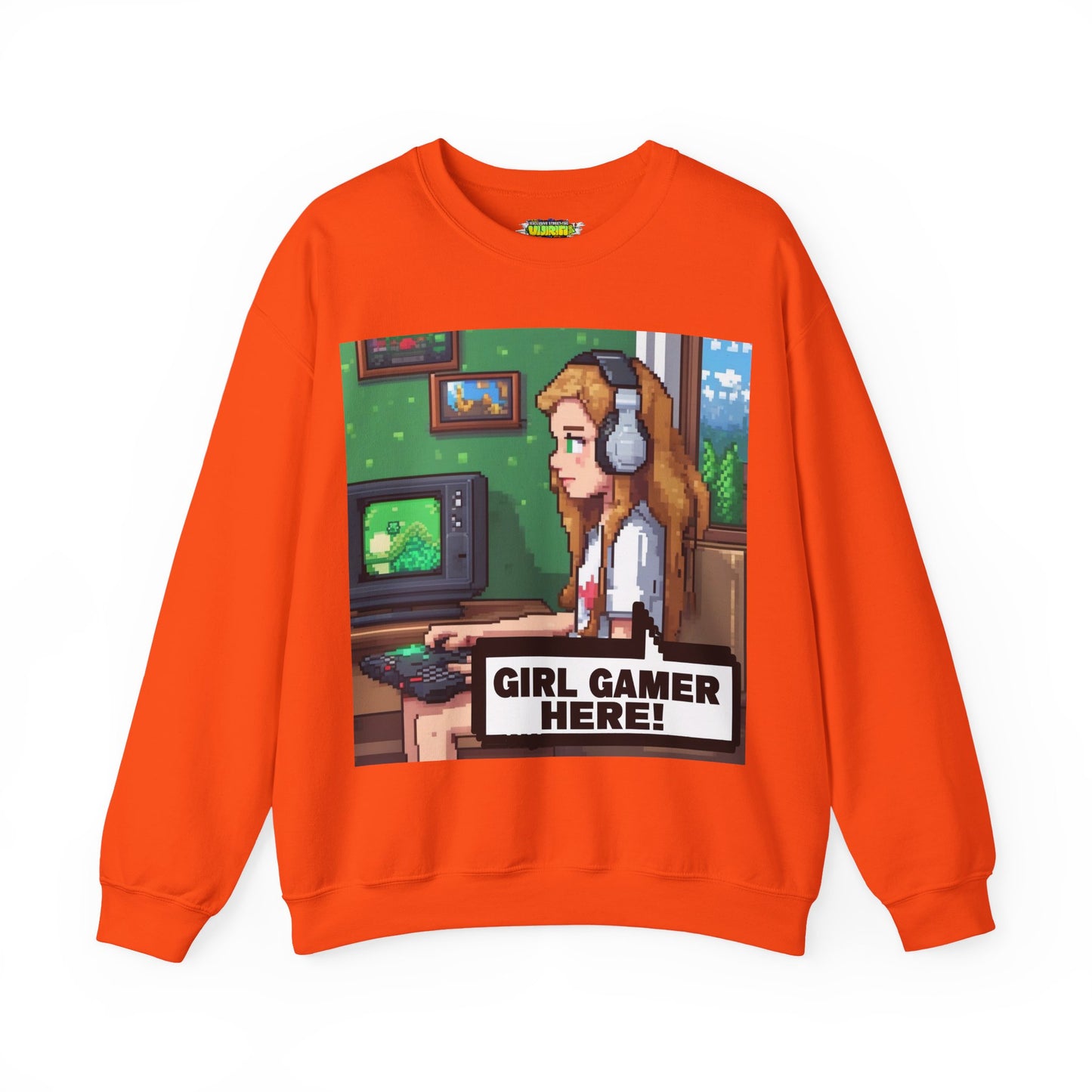 Retro Gamer Sweatshirt | Cozy Crewneck for Gaming Lovers, Video Game Gift, Casual Wear, Unisex Apparel, Perfect for Gamers