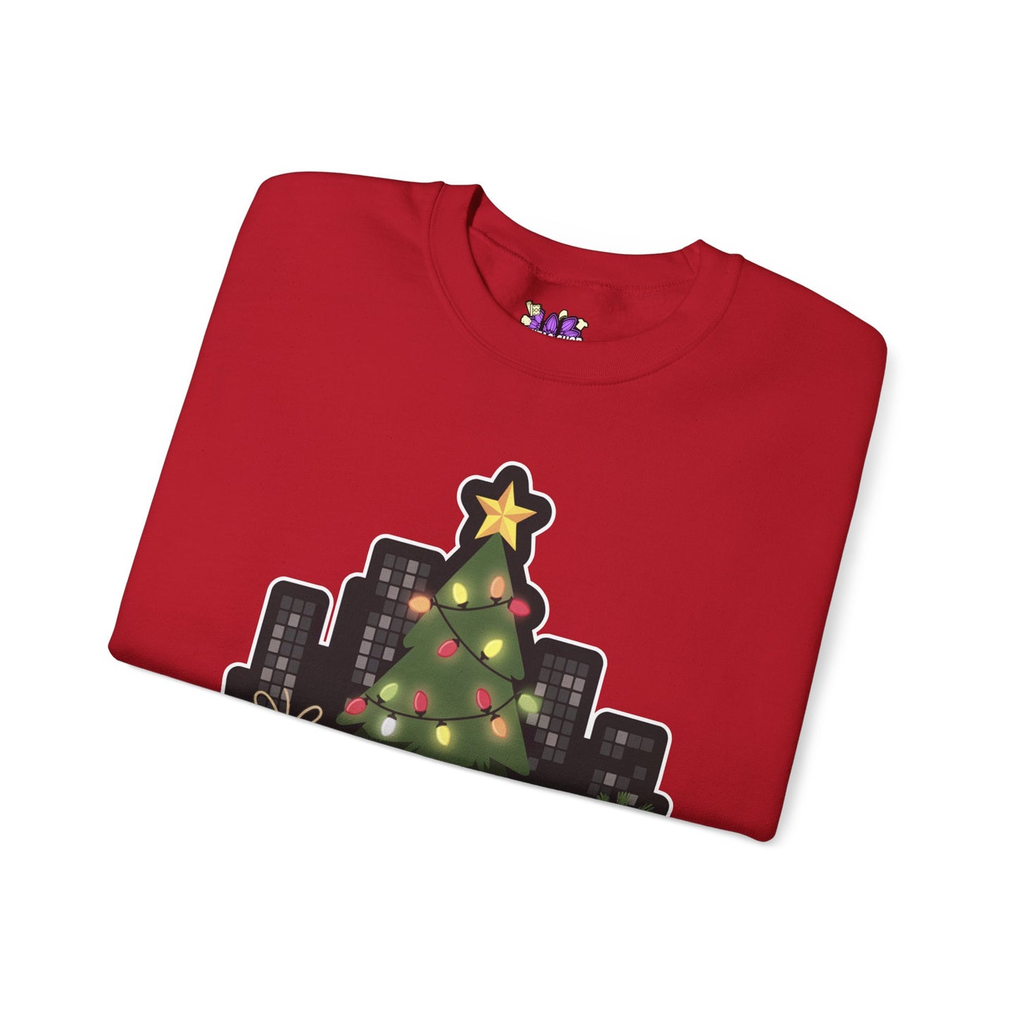 Detroit Christmas Crewneck Sweatshirt