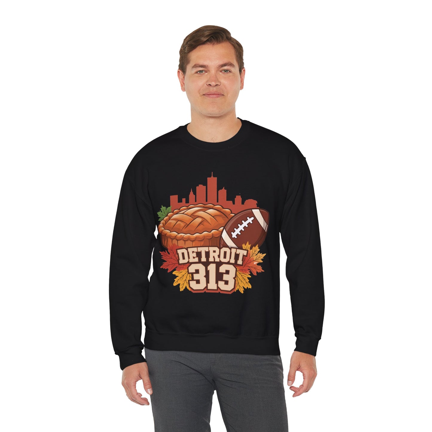 Detroit Fall Crewneck Sweatshirt