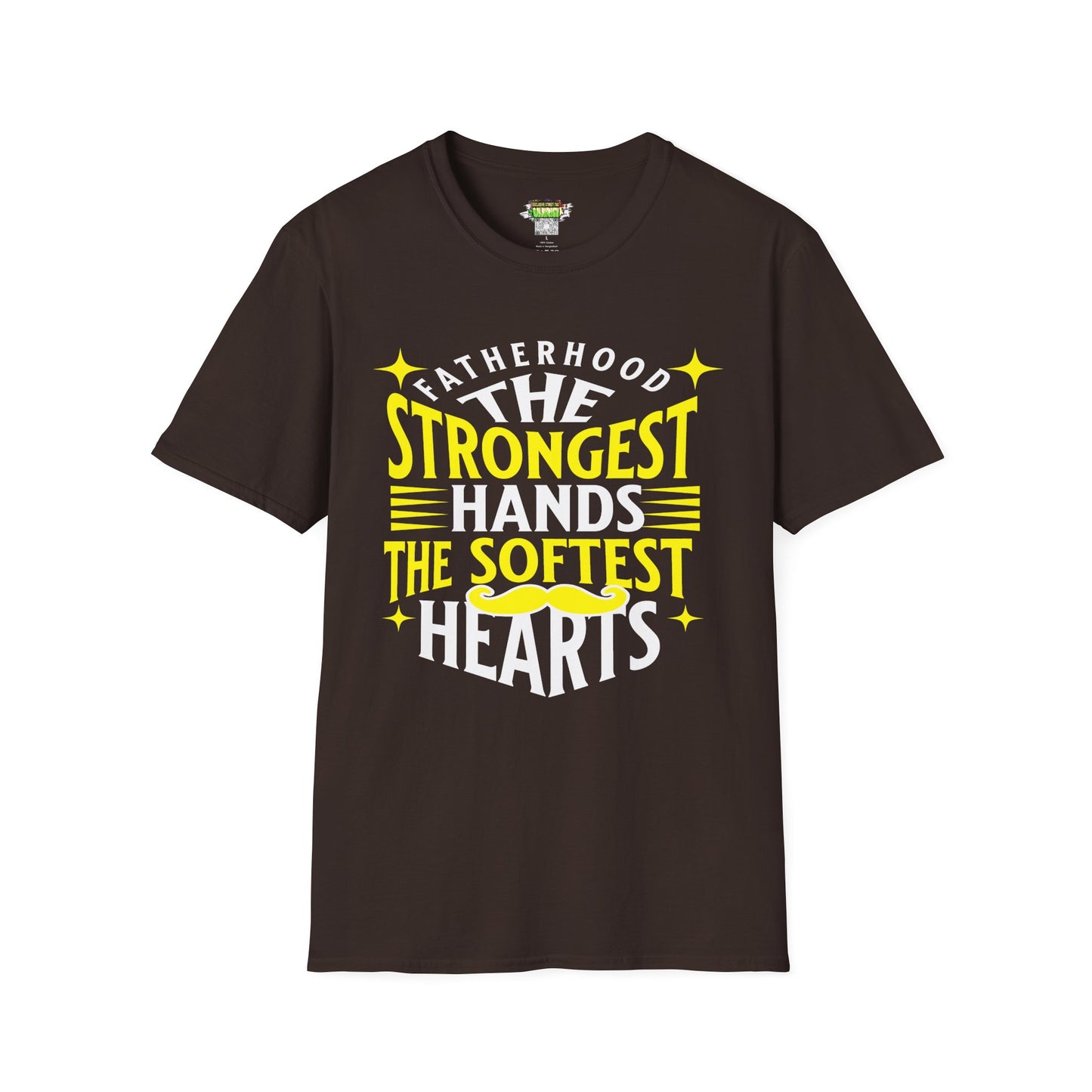 Fatherhood T-Shirt, Softstyle Tee for Dads, Gifts for Father's Day, Casual Wear, Unique Men’s Apparel, Family Celebration Top