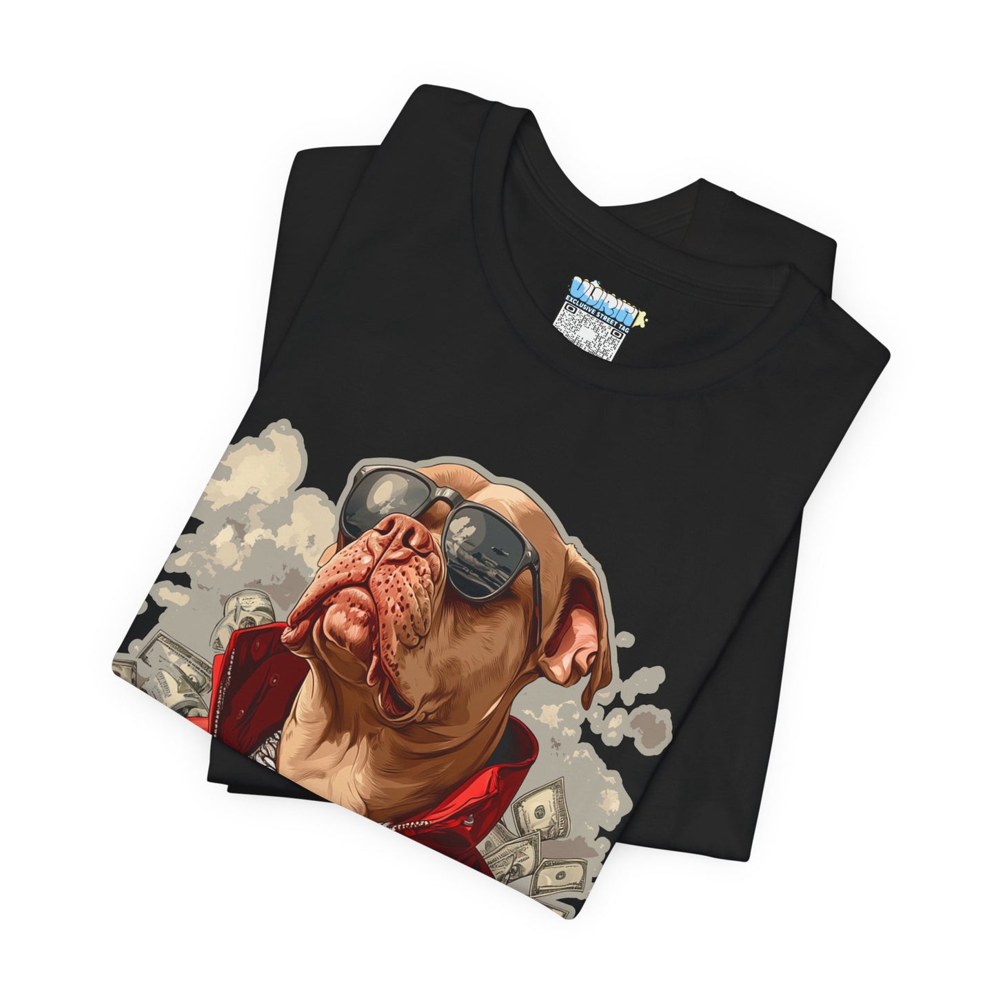 Cool Dog Swagger Tee - Stylish Pet Lover Shirt, Hip Hop Animal Art, Unisex Graphic T-Shirt, Gift for Dog Lovers, Trendy Everyday Wear