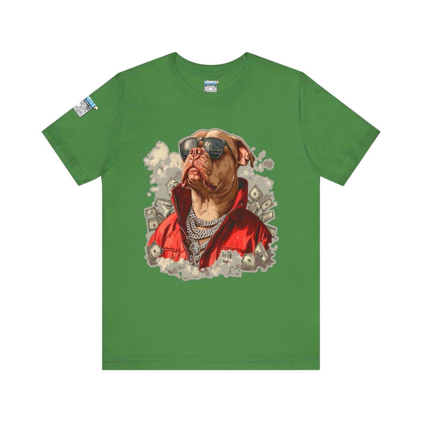 Cool Dog Swagger Tee - Stylish Pet Lover Shirt, Hip Hop Animal Art, Unisex Graphic T-Shirt, Gift for Dog Lovers, Trendy Everyday Wear