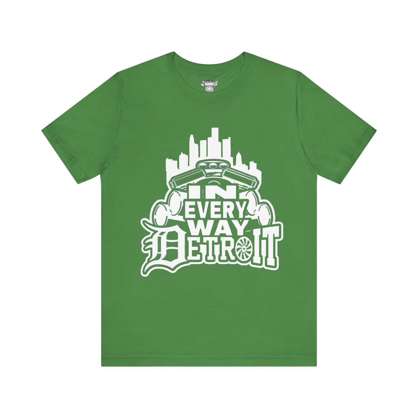 Detroit Big Pipes Unisex Tee, City Pride Shirt, Automotive Enthusiast Top, Casual Wear, Gift for Detroit Lovers
