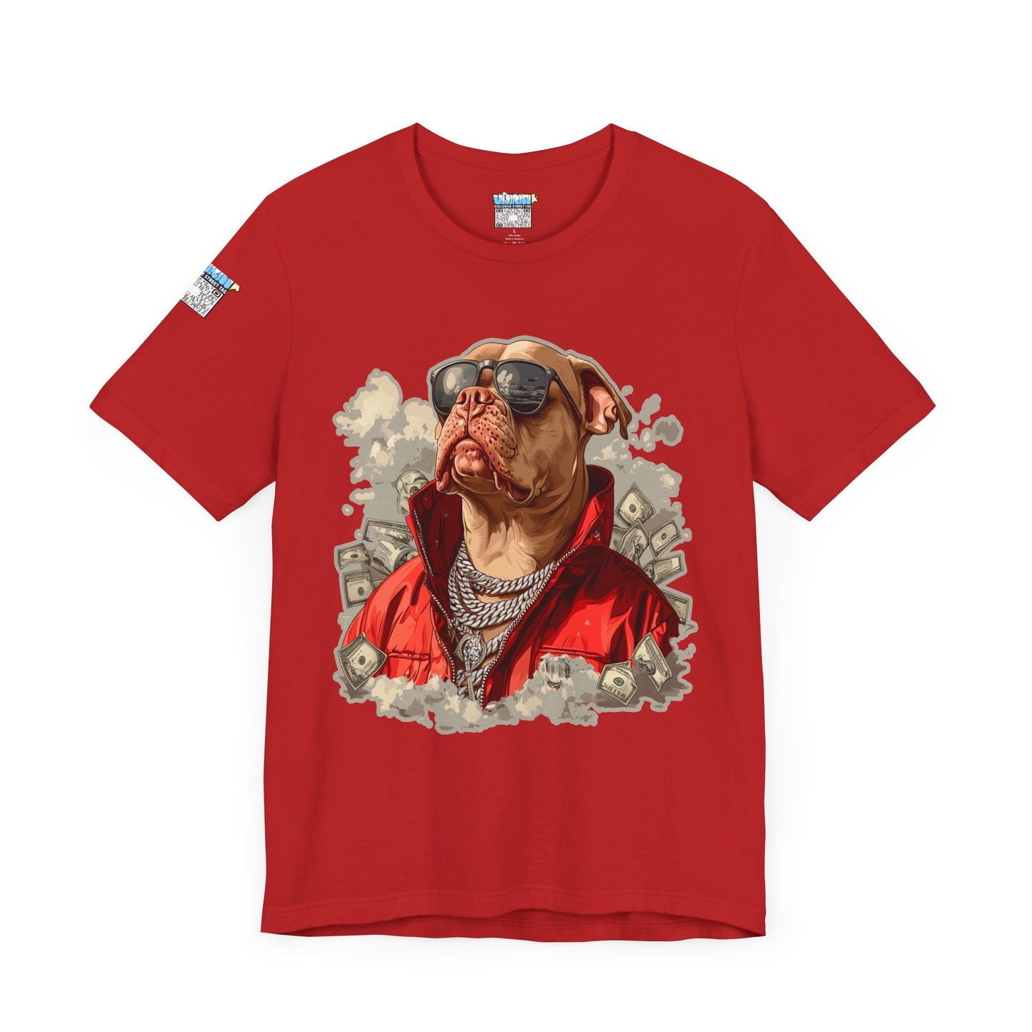 Cool Dog Swagger Tee - Stylish Pet Lover Shirt, Hip Hop Animal Art, Unisex Graphic T-Shirt, Gift for Dog Lovers, Trendy Everyday Wear