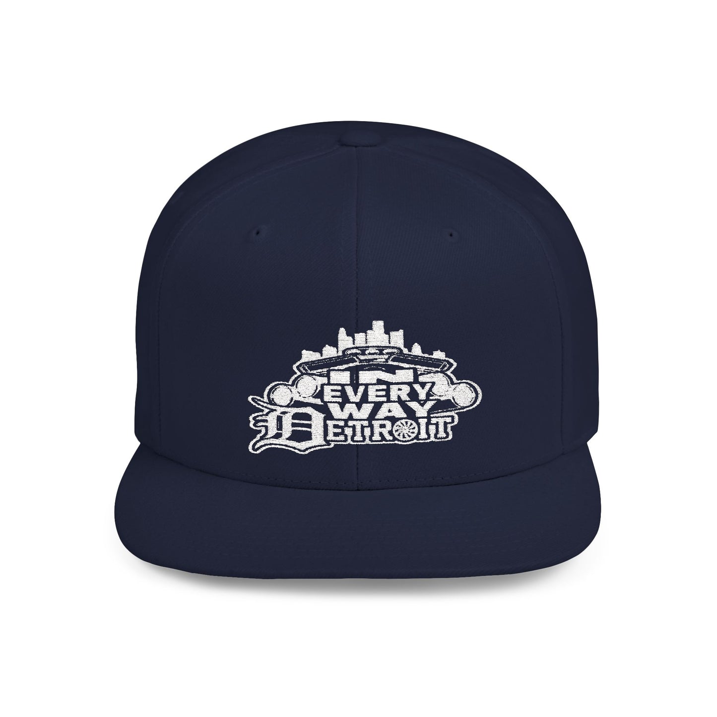 In every way detroit detroit Flat Bill Snapback