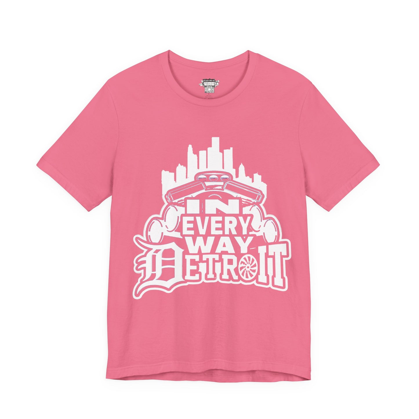 Detroit Big Pipes Unisex Tee, City Pride Shirt, Automotive Enthusiast Top, Casual Wear, Gift for Detroit Lovers