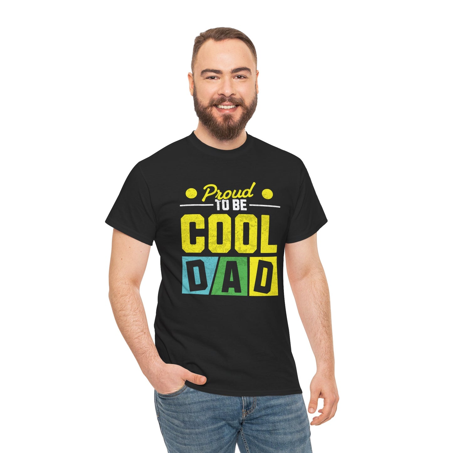 Father's Day Cool Dad Tee, Unisex Cotton Shirt, Funny Dad Gift, Casual Wear, Cool Dad Shirt, Proud to be Dad T-Shirt