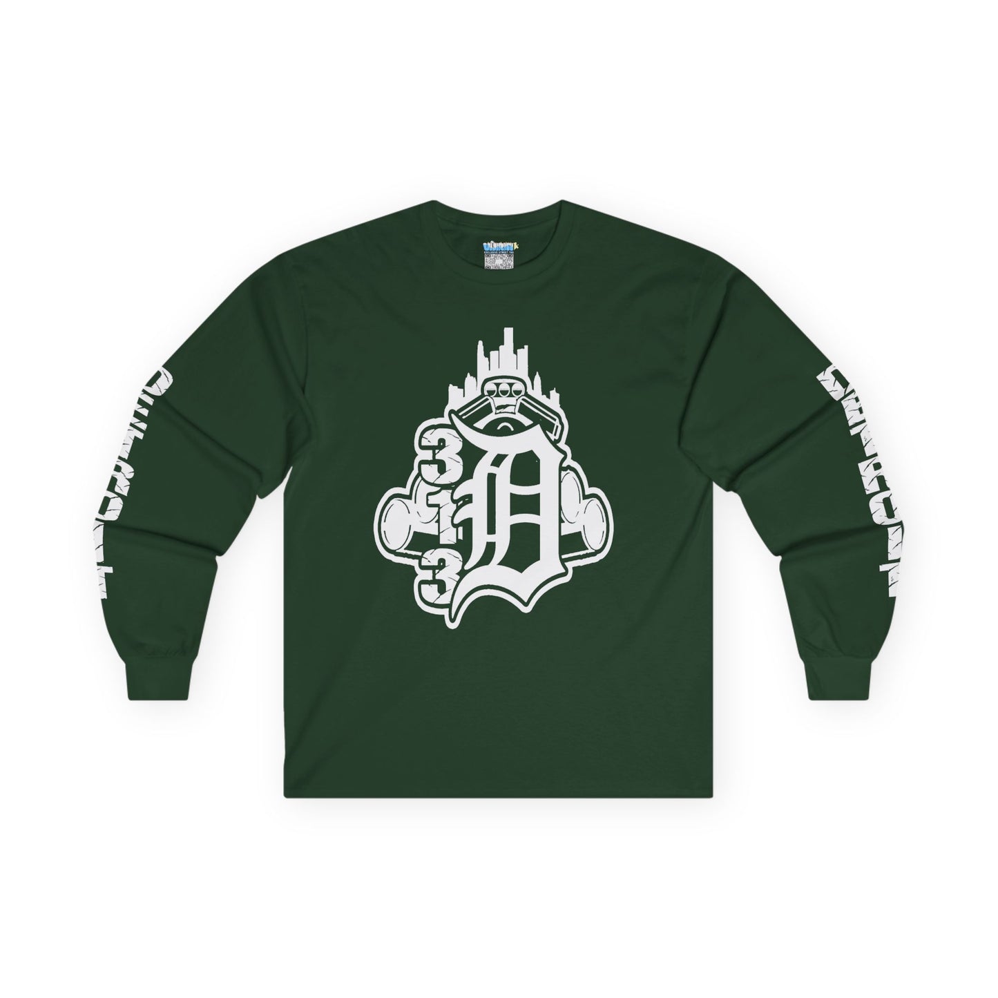 Big pipes 313 Detroit Long Sleeve Tee