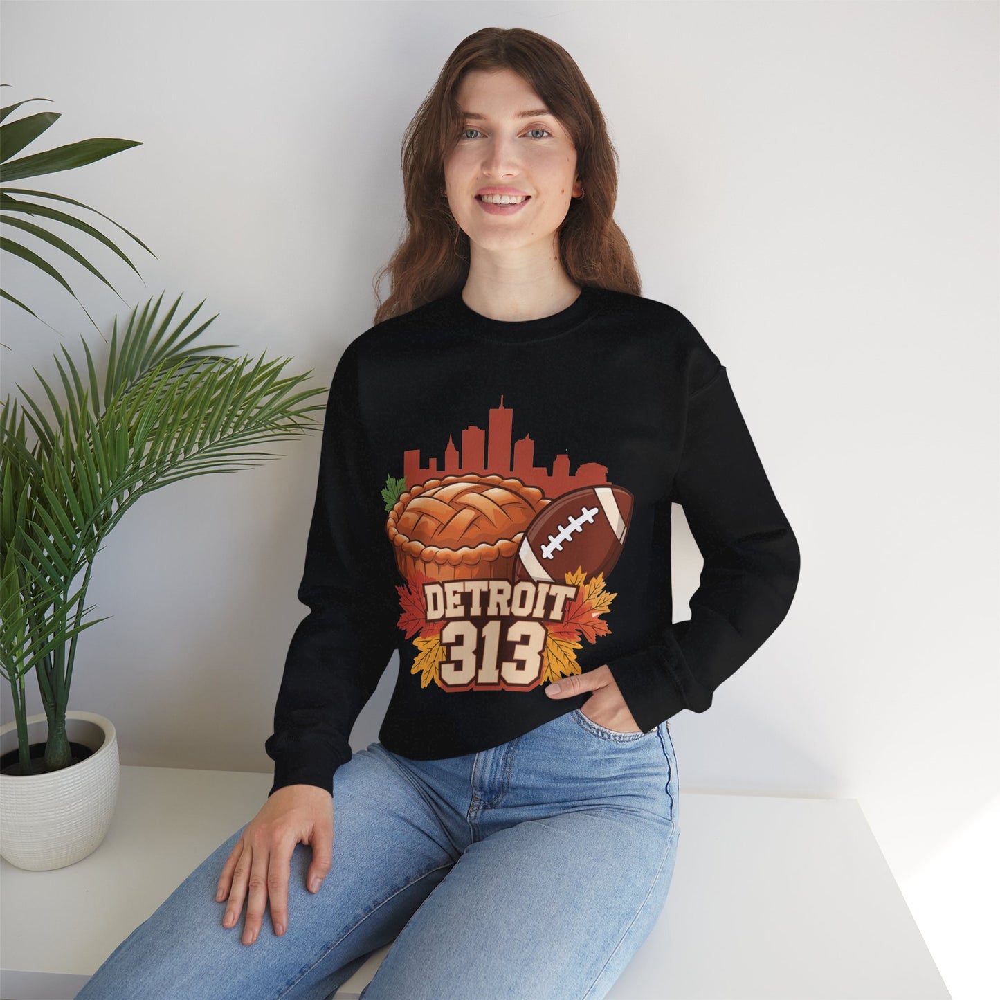 Detroit Fall Crewneck Sweatshirt