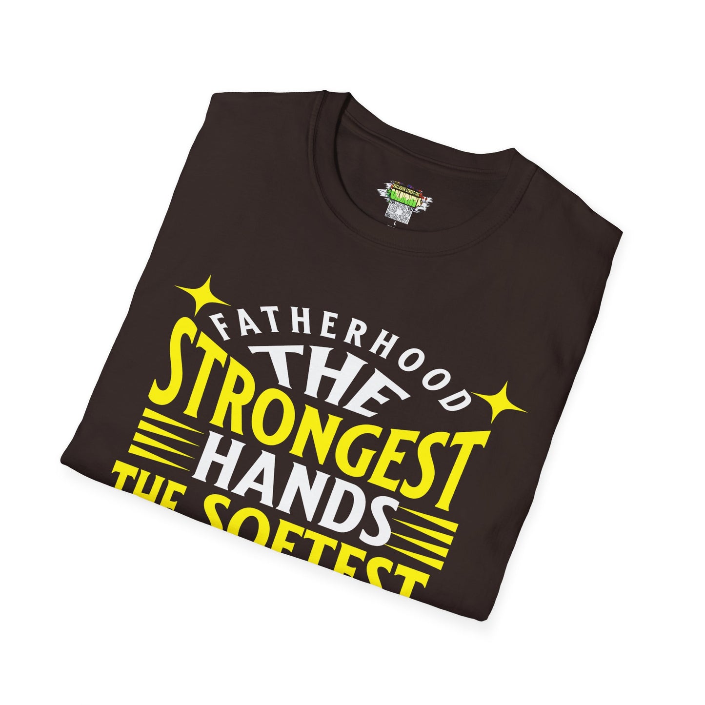 Fatherhood T-Shirt, Softstyle Tee for Dads, Gifts for Father's Day, Casual Wear, Unique Men’s Apparel, Family Celebration Top