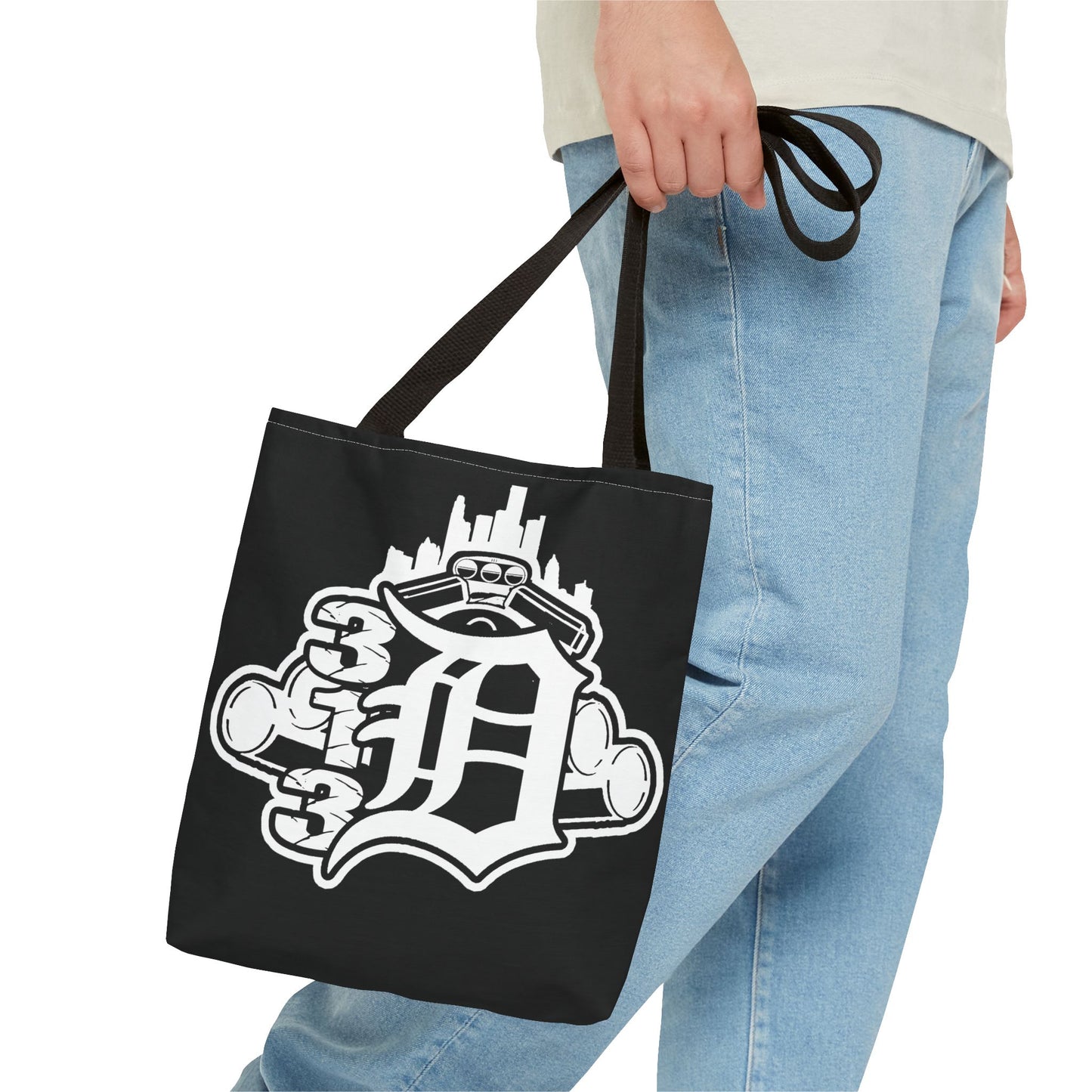 Big Pipes 313 detroit Tote Bag (AOP)