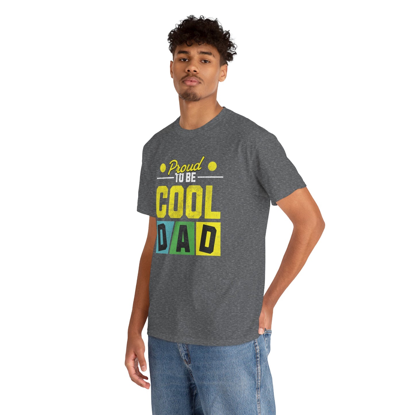 Father's Day Cool Dad Tee, Unisex Cotton Shirt, Funny Dad Gift, Casual Wear, Cool Dad Shirt, Proud to be Dad T-Shirt