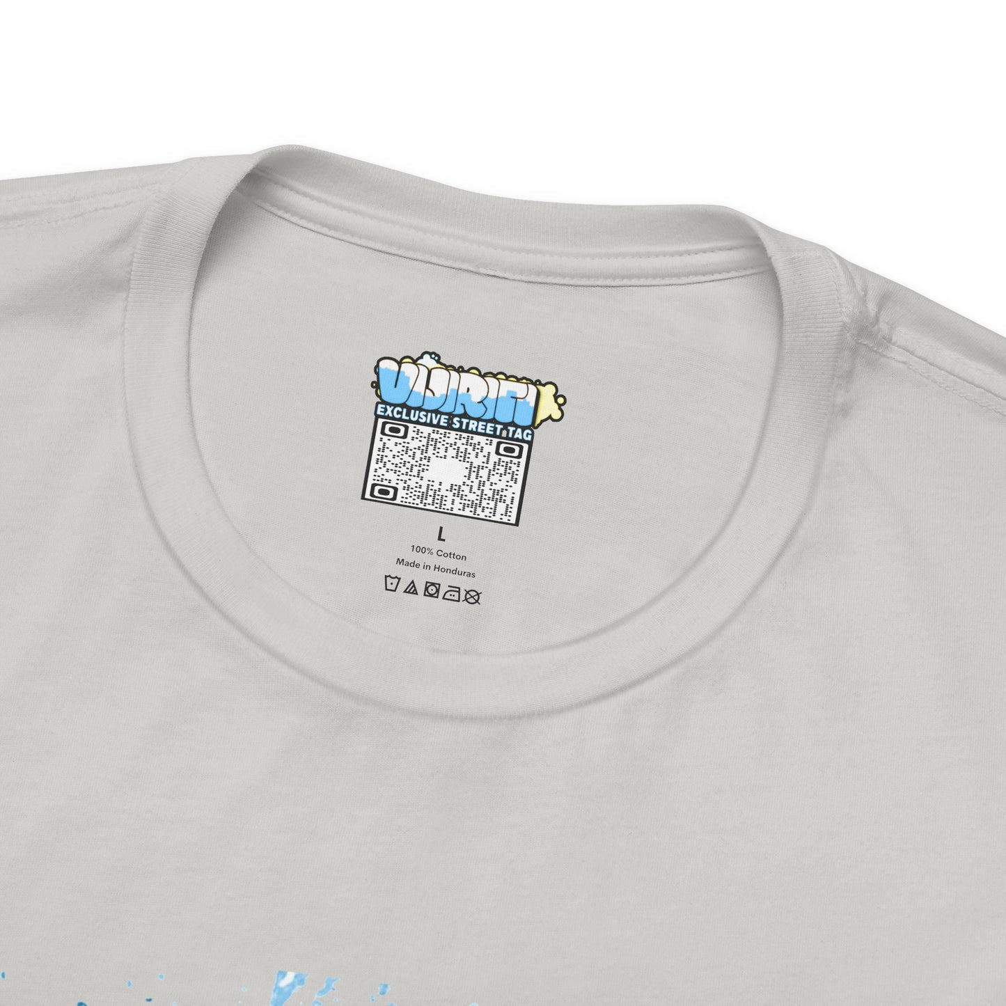 Ocean Dripp Blue Shark Graphic Unisex Tee - Fun Beachwear for Summer Adventures