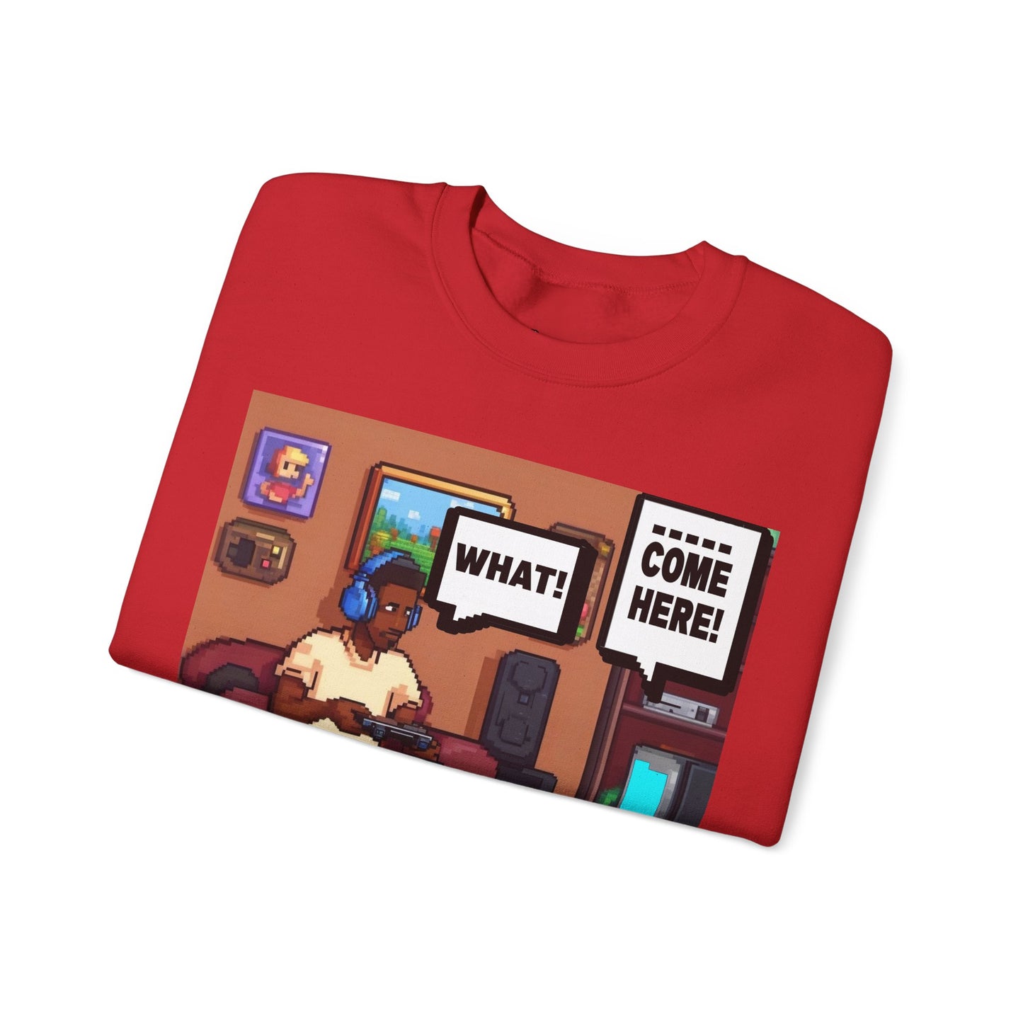 I'm trying to play the game Crewneck Sweatshirt