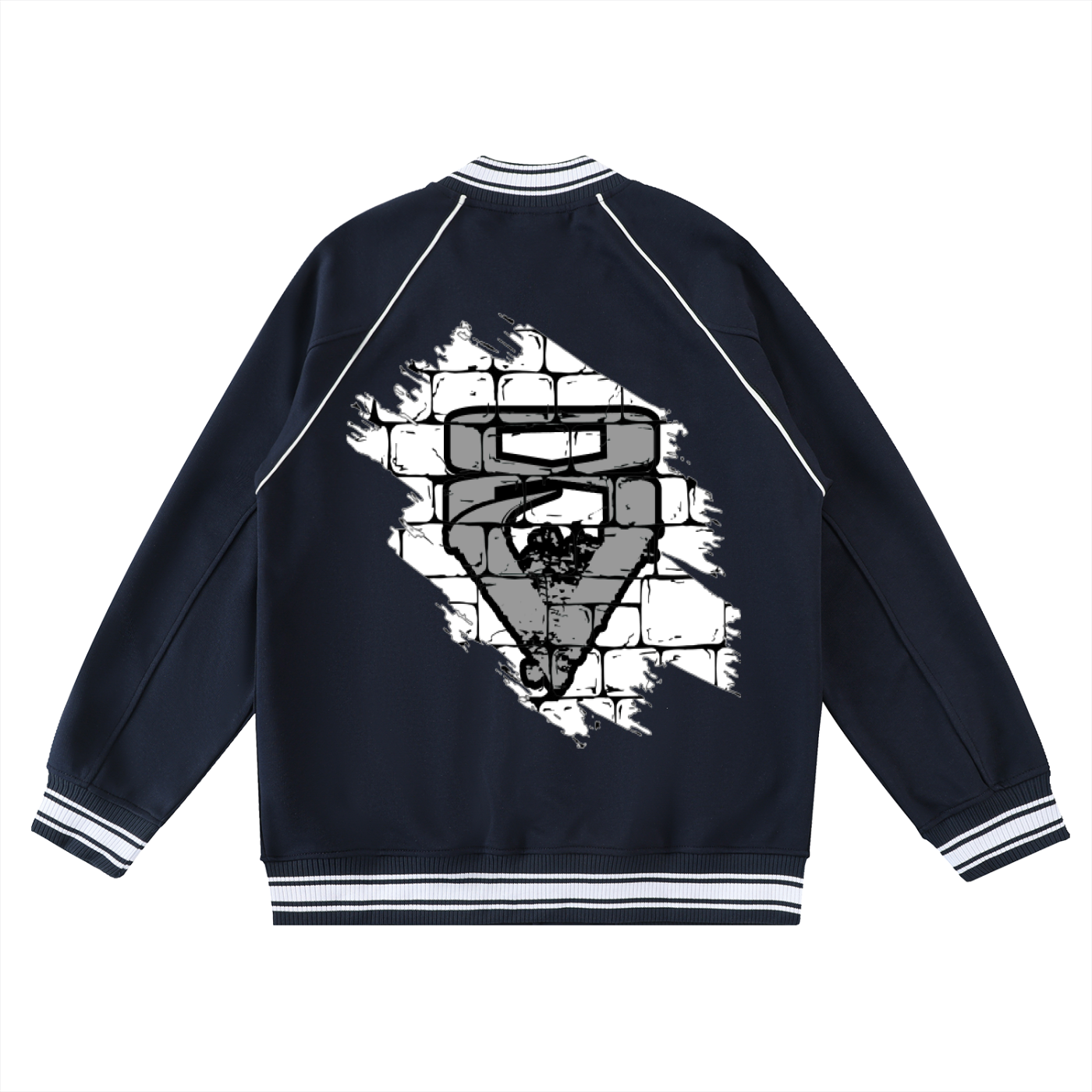 Vijiriti 8 Trim Raglan Varsity Jacket