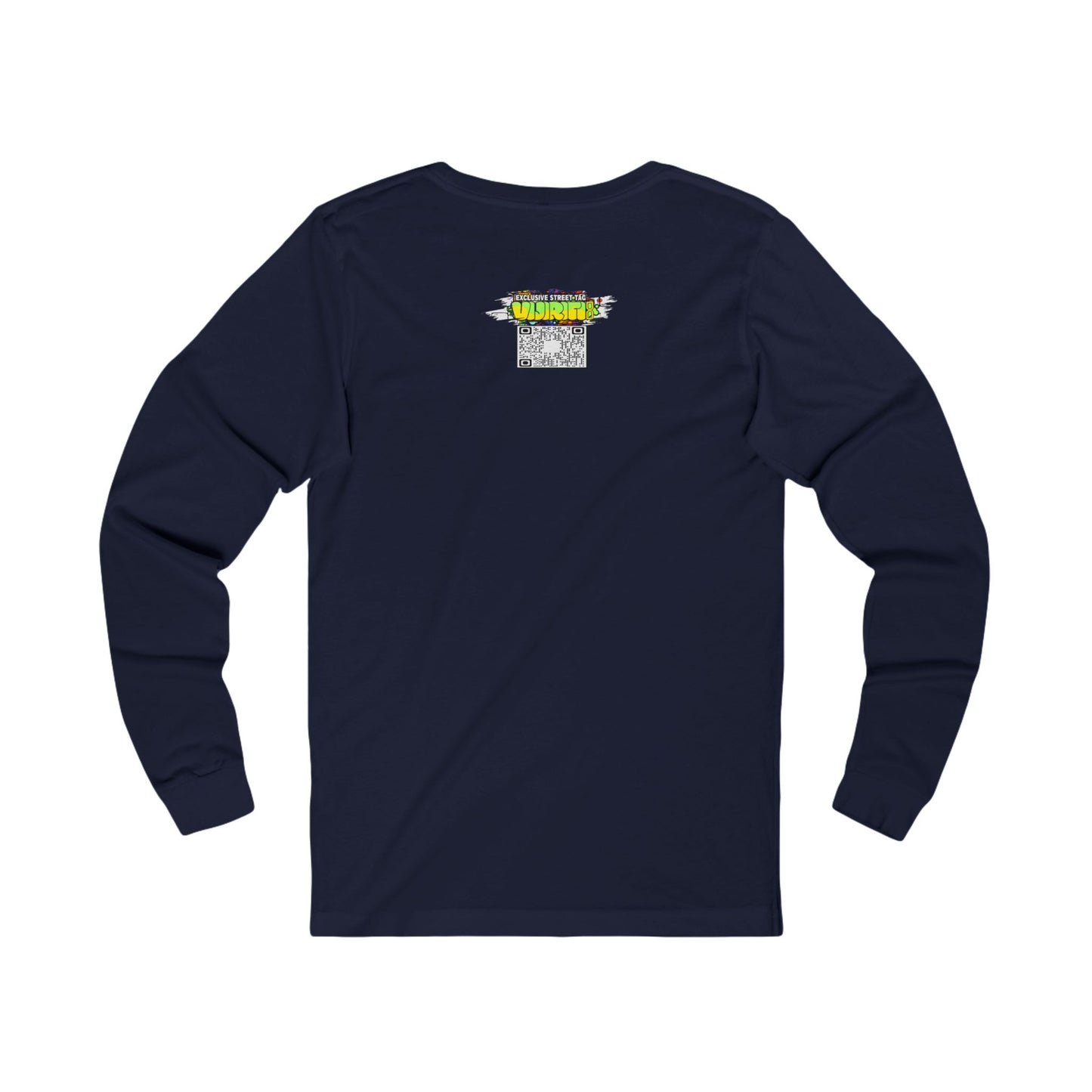 Vijiriti 8 Long Sleeve Tee for Creative Souls, Unisex Art Shirt, Trendy Jersey Top, Gift for Creatives, Statement Tee