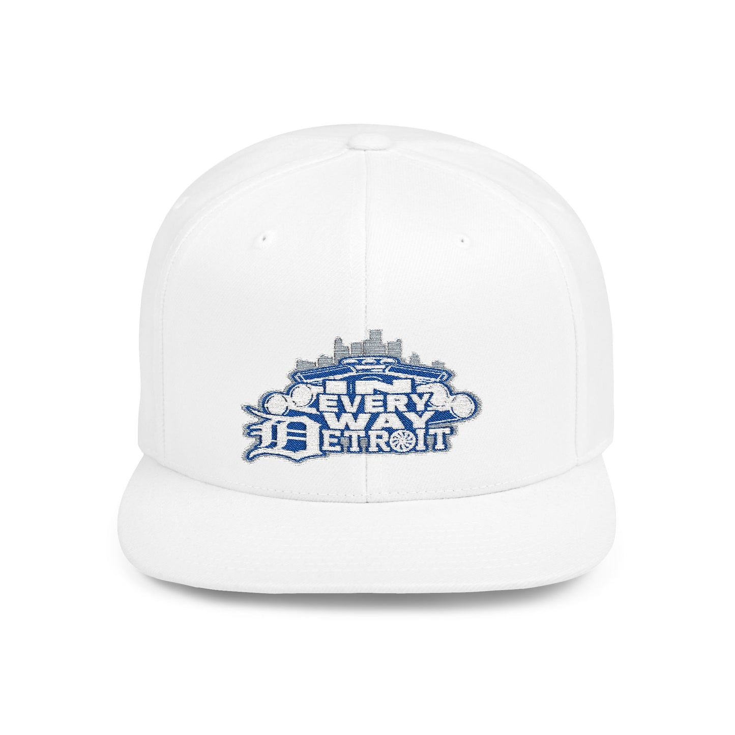 IN EVERY WAY DETROIT Flat Bill Snapback