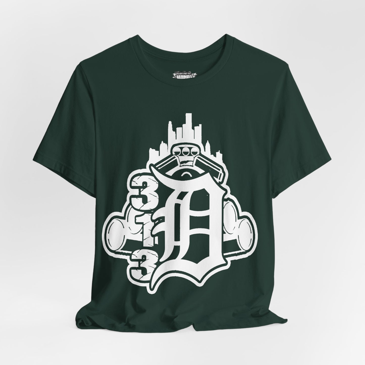 Big motor pipes 313 Detroit Tee