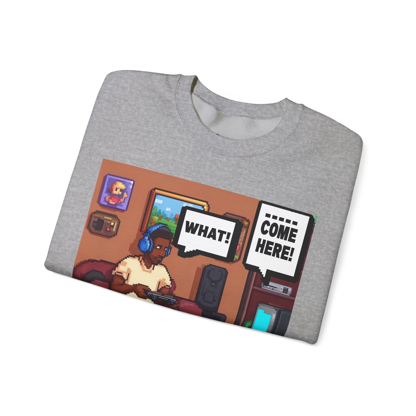 I'm trying to play the game Crewneck Sweatshirt