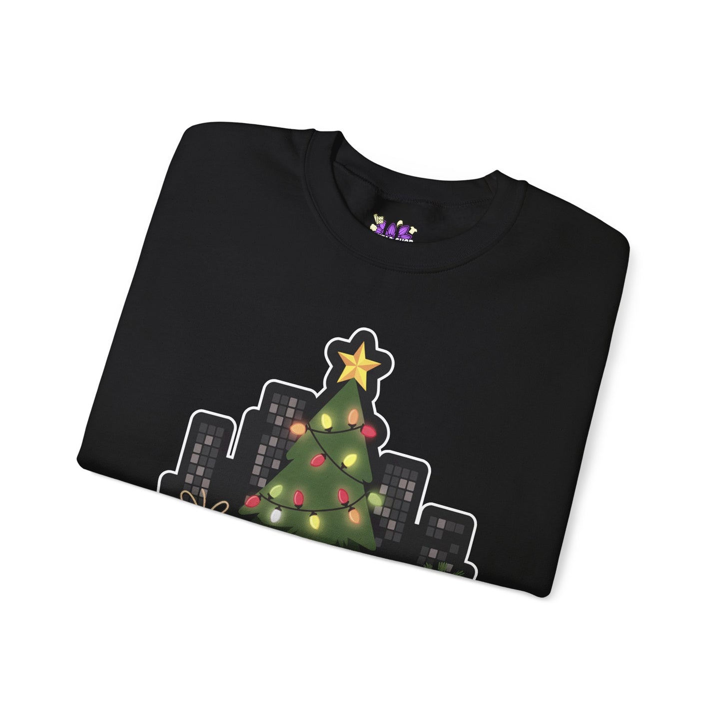 Detroit Christmas Crewneck Sweatshirt