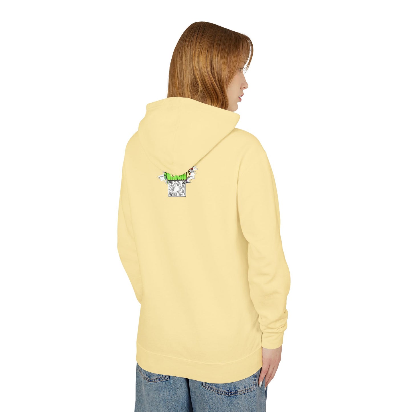 "Break Bread Unisex Lightweight Hoodie - Cozy Gift for Friends, Foodie Apparel, Casual Wear, Gathering Looks, Unique Sweatshirt