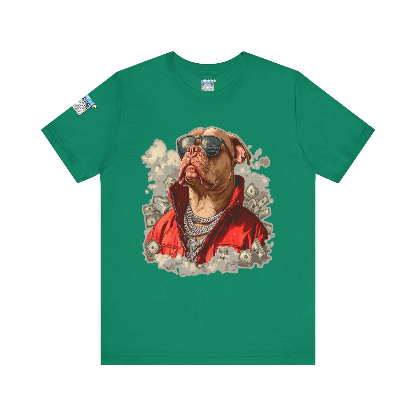 Cool Dog Swagger Tee - Stylish Pet Lover Shirt, Hip Hop Animal Art, Unisex Graphic T-Shirt, Gift for Dog Lovers, Trendy Everyday Wear