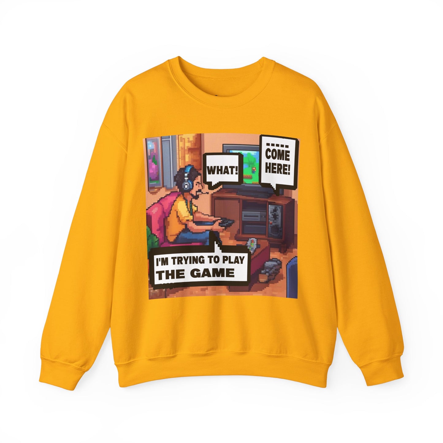 I'm trying to play the game 3 Crewneck Sweatshirt