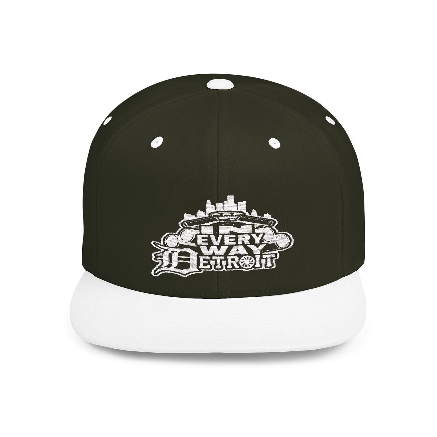 In every way detroit detroit Flat Bill Snapback