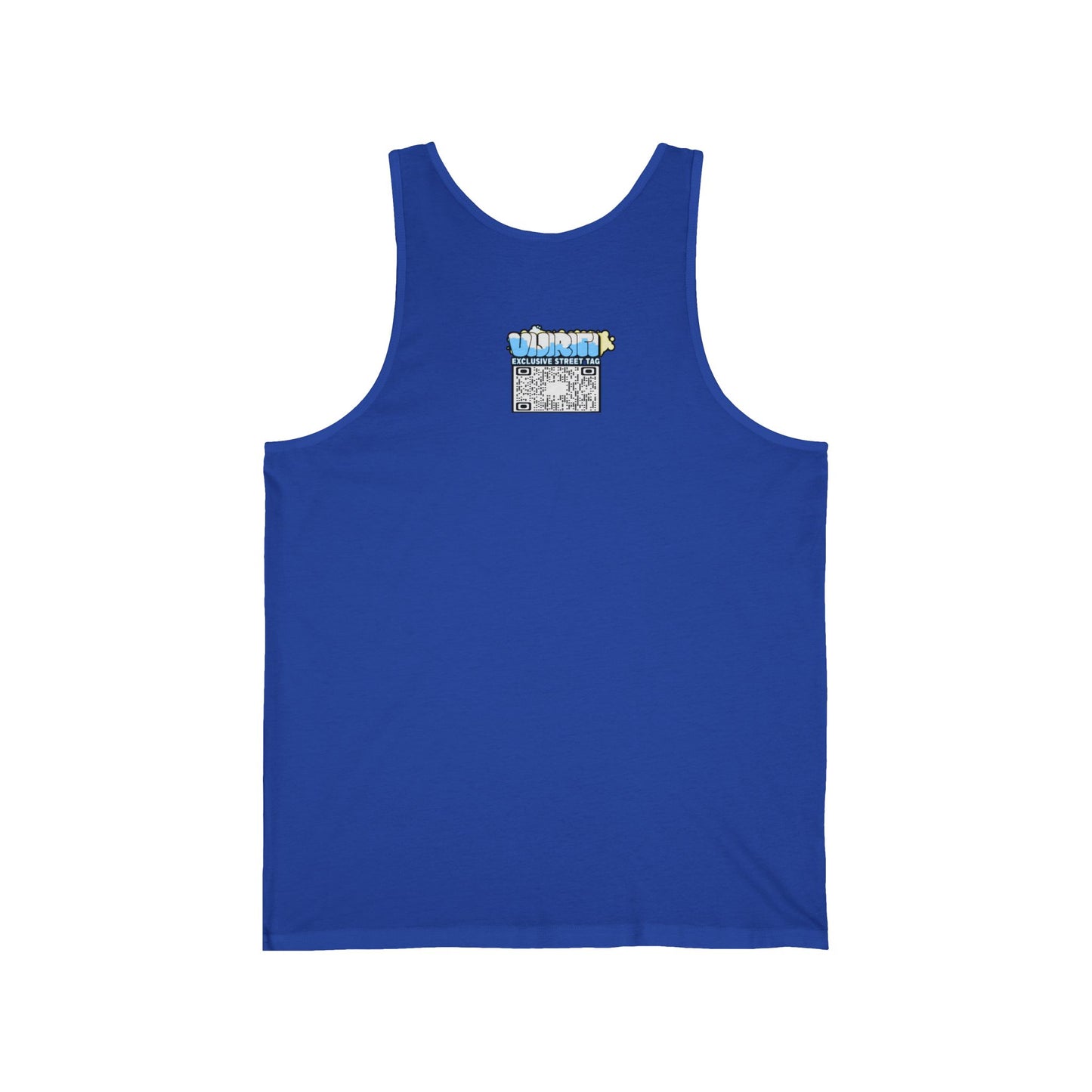 Cool Dripp Shark Graphic Unisex Jersey Tank - Perfect for Beach Days & Summer Fun