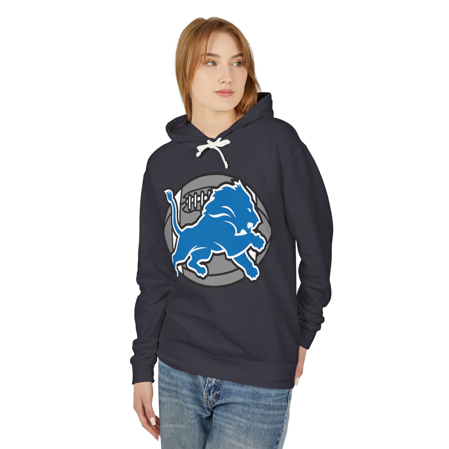Det lions Unisex Lightweight Hooded Sweatshirt - Football Fan Gear for Game Day, CozySportswear, Gift for Him/Her, Team Spirit Apparel, Ideal [...]