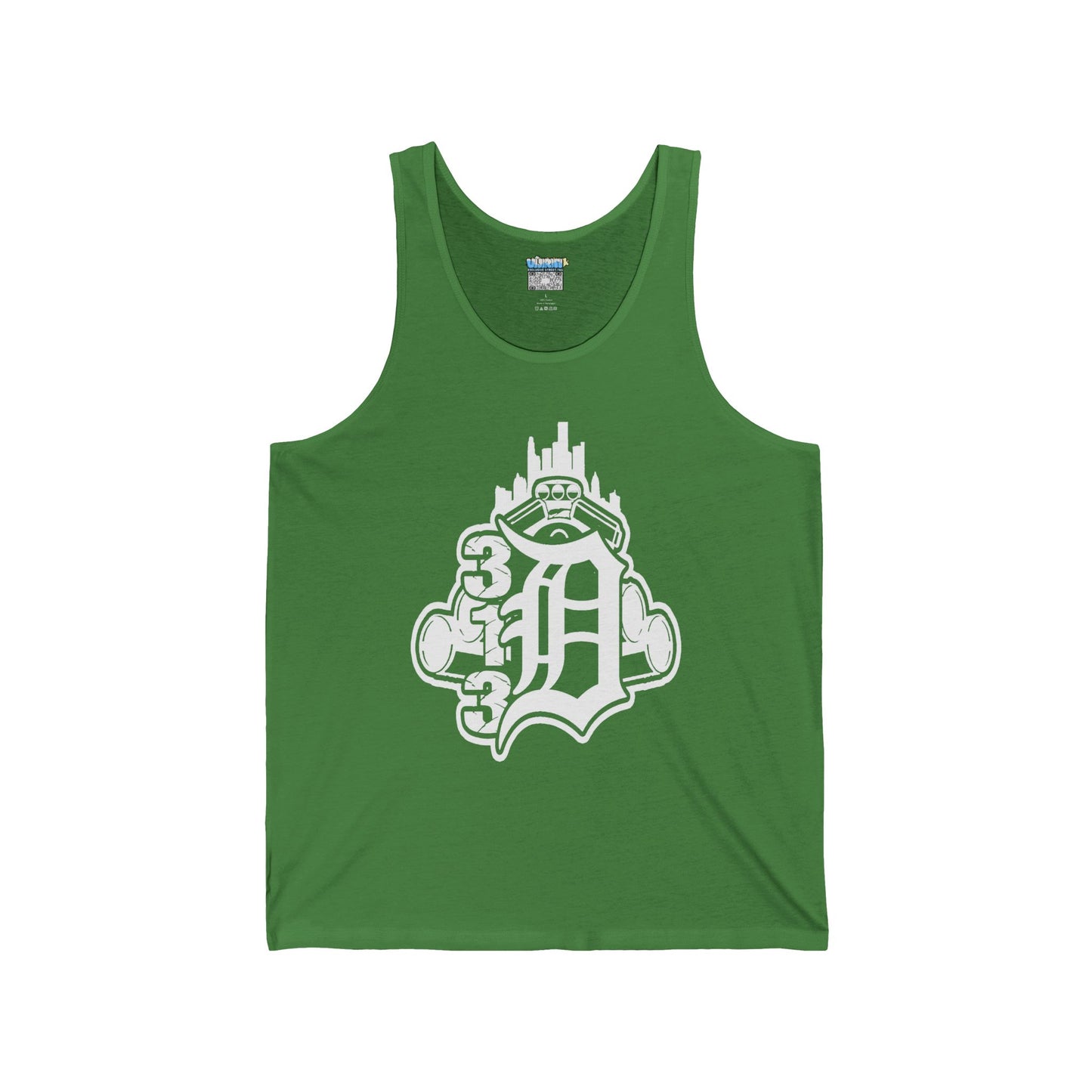 Unisex Jersey Tank Top - Urban Vibe Graphic Tee for Summer, Casual Outings & Festivals