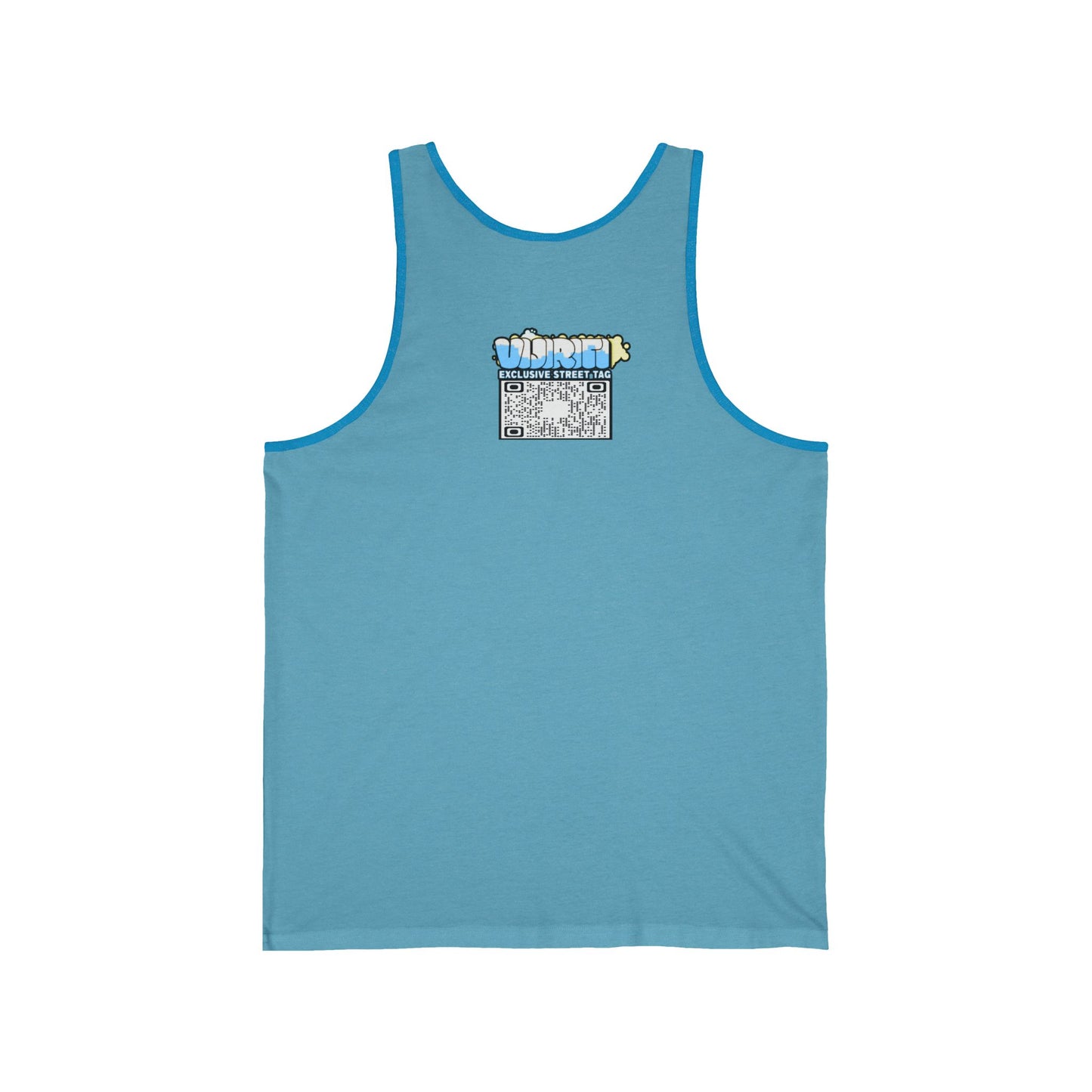 Break Bread With Me Unisex Jersey Tank - Casual & Fun Summer Wear