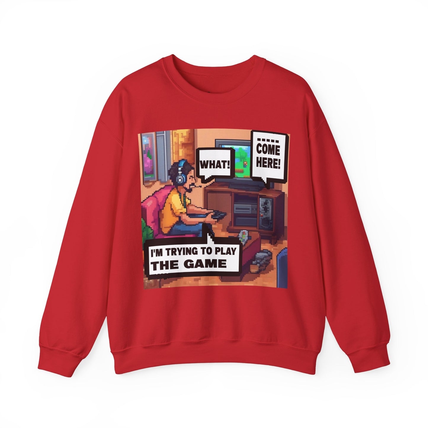 I'm trying to play the game 3 Crewneck Sweatshirt