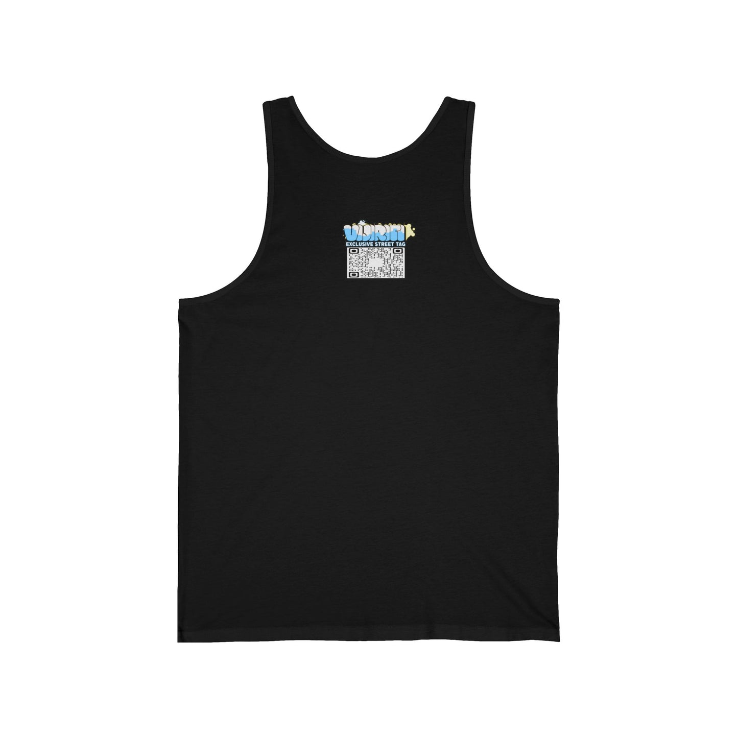 Cool Dripp Shark Graphic Unisex Jersey Tank - Perfect for Beach Days & Summer Fun