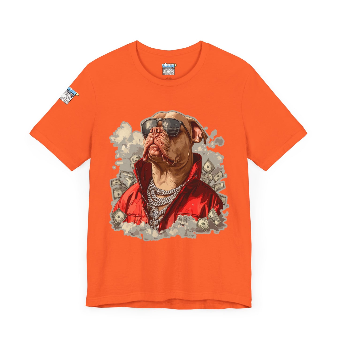 Cool Dog Swagger Tee - Stylish Pet Lover Shirt, Hip Hop Animal Art, Unisex Graphic T-Shirt, Gift for Dog Lovers, Trendy Everyday Wear
