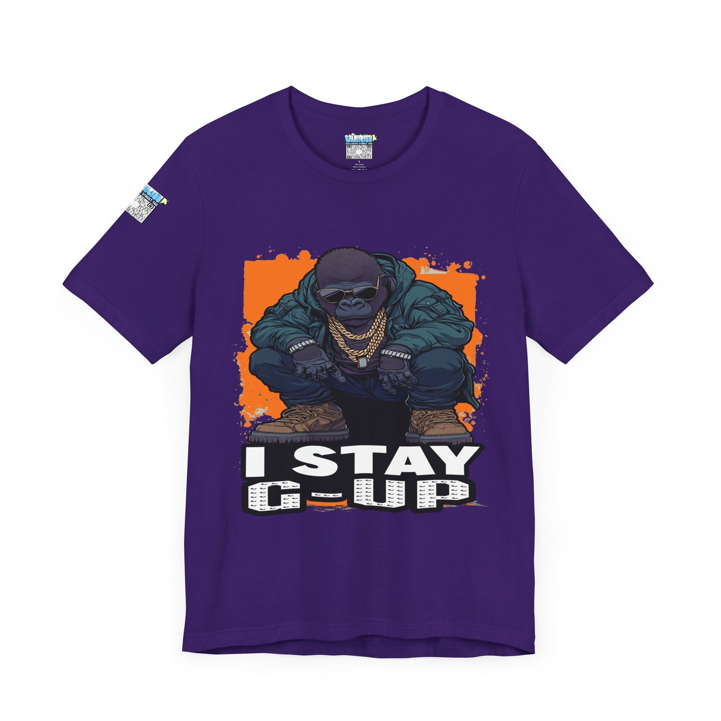 I Stay G-Up Unisex Jersey Tee, Graphic Tee, Streetwear Shirt, Urban Fashion, Casual Gift for Him/Her