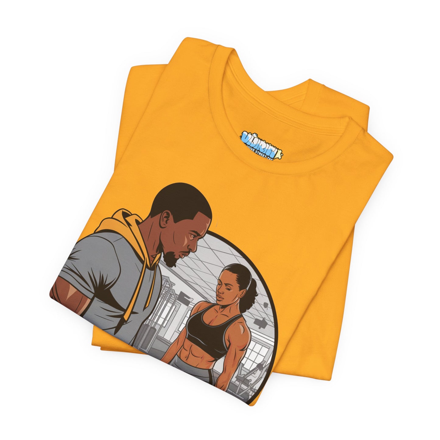 Gym Vibes Men's Jersey Tee - 'I’m a Man That Like the Girls That Be in the Gym'