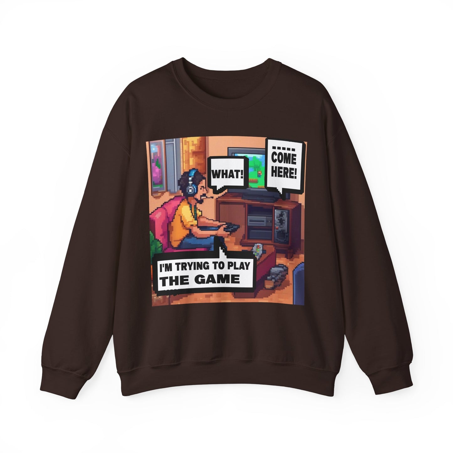 I'm trying to play the game 3 Crewneck Sweatshirt