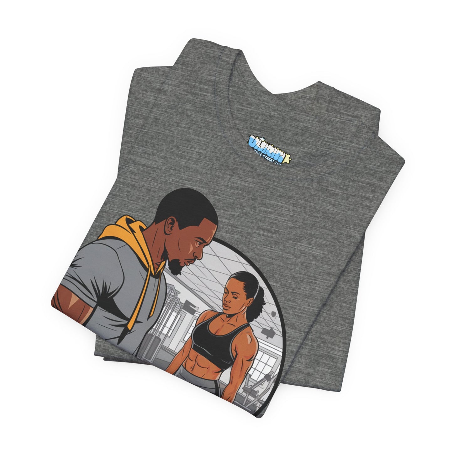 Gym Vibes Men's Jersey Tee - 'I’m a Man That Like the Girls That Be in the Gym'