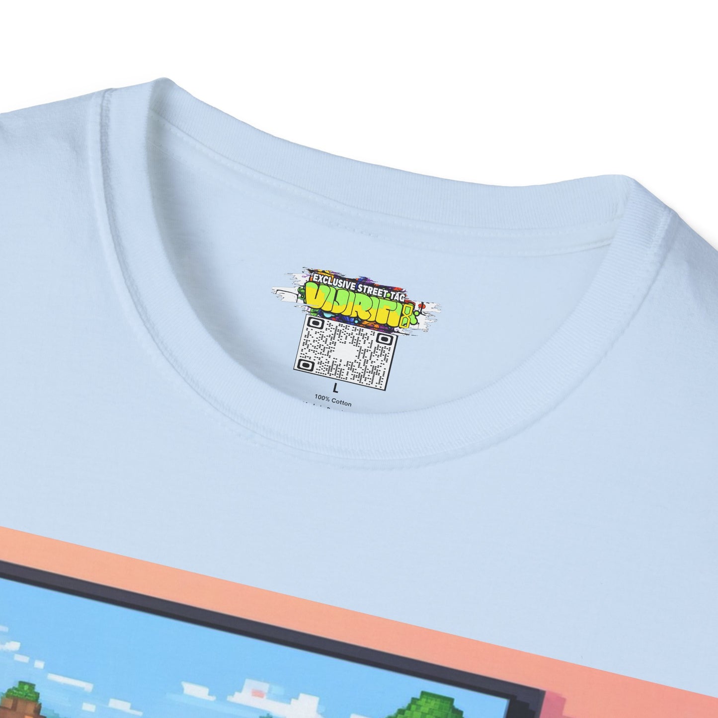 Pixel Art Girl Gamer Here T-Shirt | Vintage Video Game Shirt, Unisex Graphic Tee, Retro Gaming Apparel, Perfect for Gamers & Gift Ideas