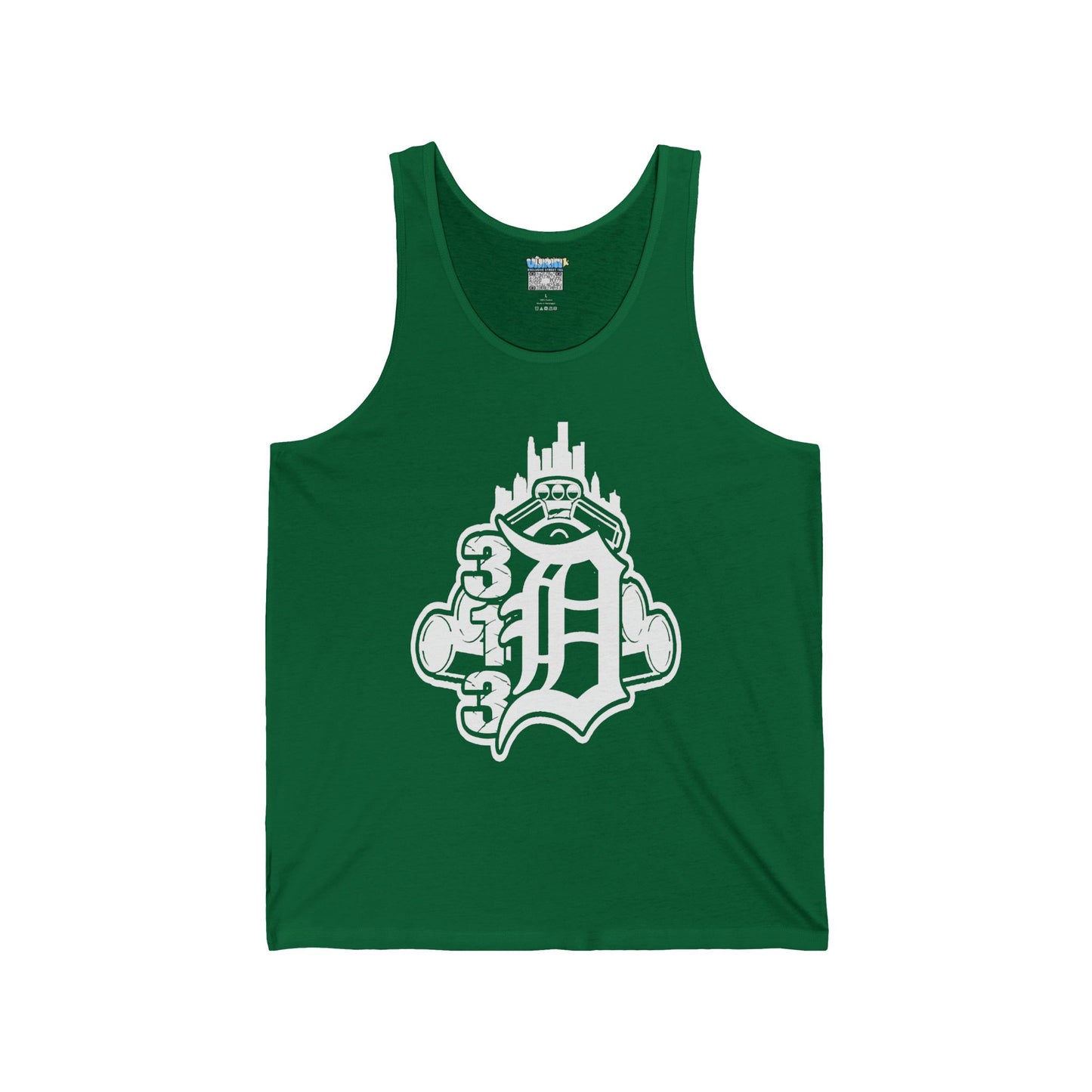 Unisex Jersey Tank Top - Urban Vibe Graphic Tee for Summer, Casual Outings & Festivals